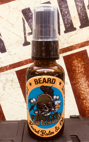 Whiskey and Bad Decisions Beard Oil