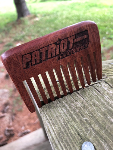 Wide tooth pocket comb
